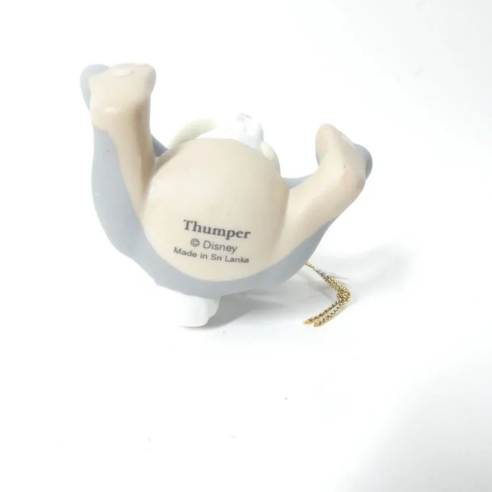 Thumper Porcelain Ornament Disney Bambi Bunny Grolier Vintage